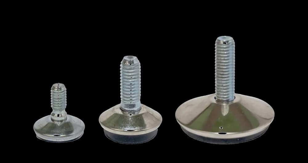 Flexliner Chrome Cap Low Profile Adjustable Feet product range photo